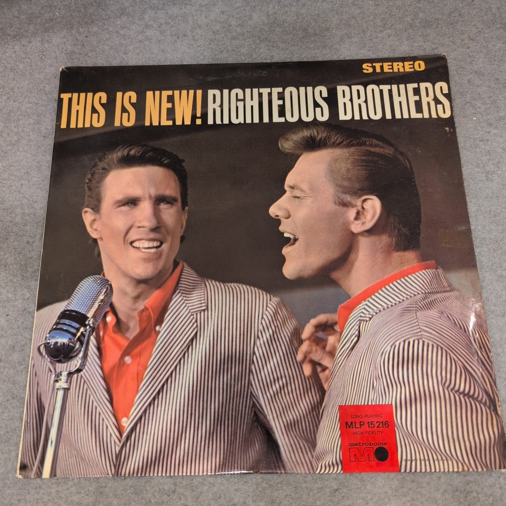 Righteous Brothers This Is New! Vinyl LP Metronome MLP 15 216 Stereo Germany VG